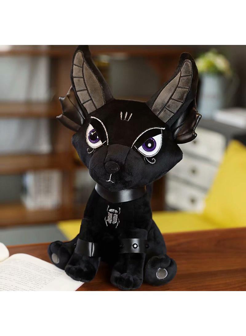 Creative Doll Dark Series Plush Toy Dog 35cm Gift For Kids Boys Girls Children's Day Birthday Gift