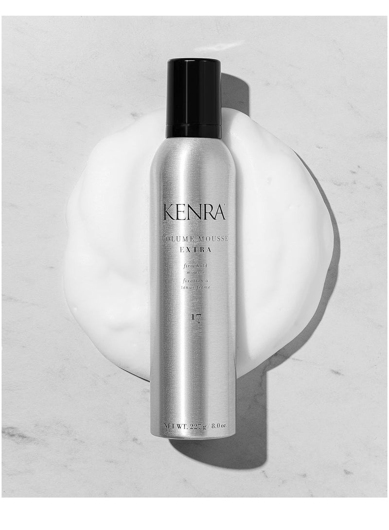 Kenra Professional Volume Mousse Extra 17 | Firm Hold Mousse | All Hair Types | 8 oz