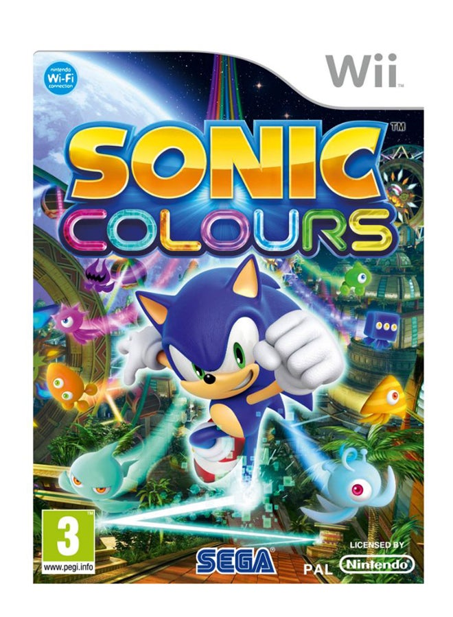 Sonic Colours -Arcade & Platform(Intl Version) - arcade_platform - nintendo_wii