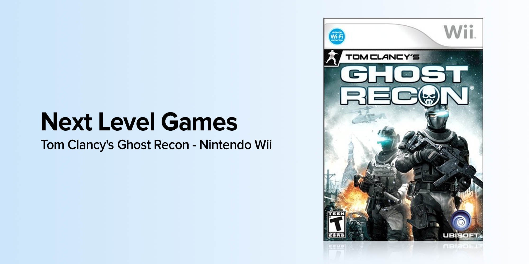 Tom Clancy's Ghost Recon - Nintendo Wii - Action & Shooter - Nintendo Wii