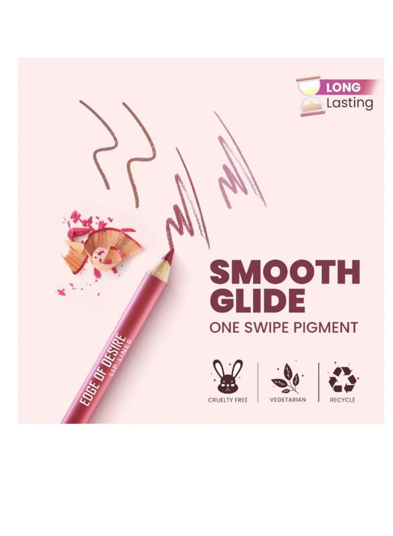 MARS Love Spell Lip Kit | A Combo of Superstay Matte Lipstick  Clear Quartz Lip Gloss and Lip Liner for Women  01 Fiery Red