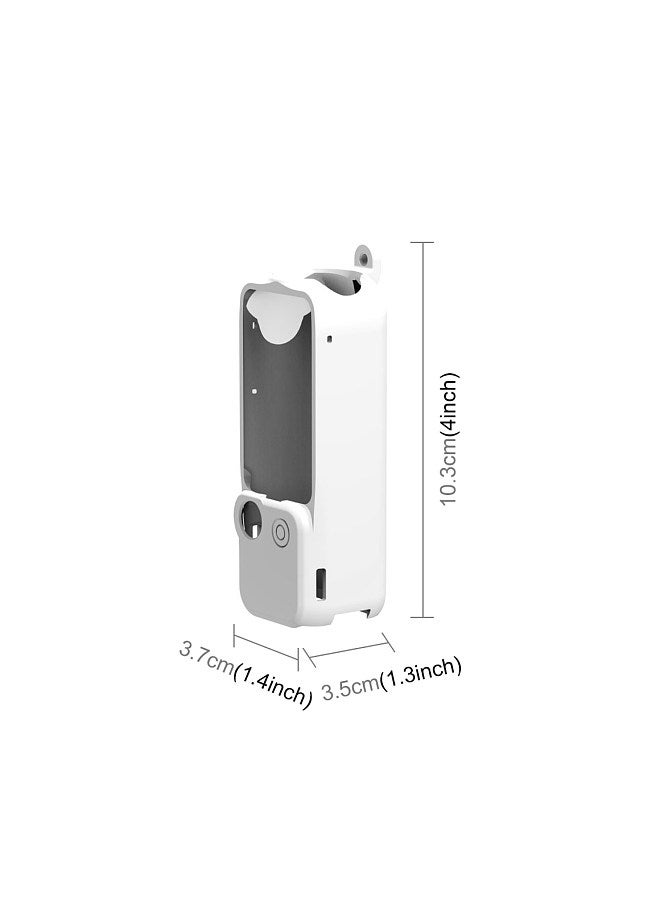 PU894 Camera Protector Case Silicone Cover Camera Case Anti-Scratch Compatible with DJI OSMO Pocket 3