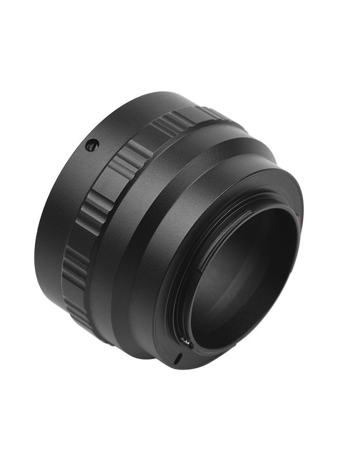 T2-FX Metal Lens Mount Adapter Ring T/T2 Mount Lens Adapter Replacement for Fujifilm X-T1/X-A1/X-E2/X-M1/X-E1/X-Pro1 X-Mount Cameras