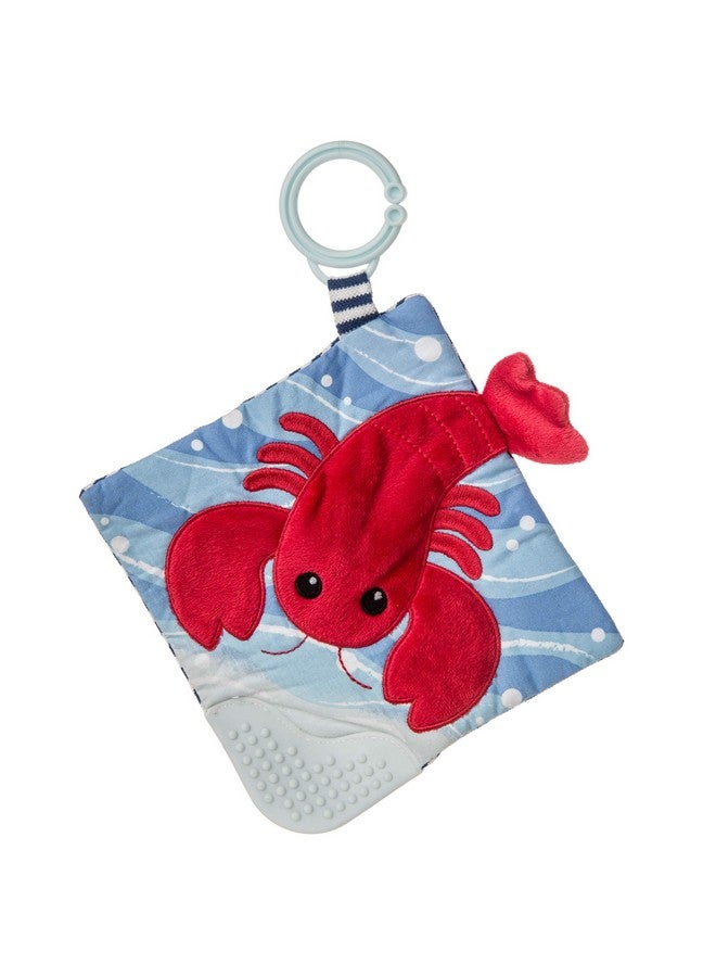 Crinkle Teether Toy With Baby Paper And Squeaker Lobbie Lobster 6 X 6Inches