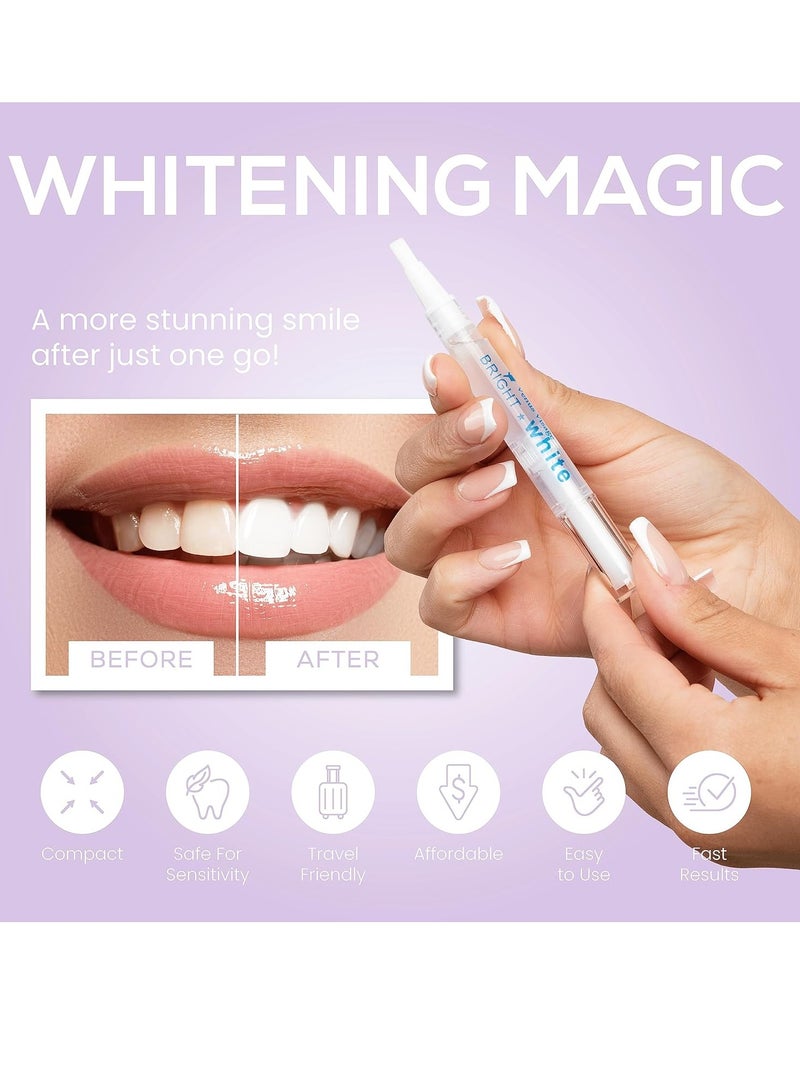 Venus Visage Award Winning Teeth Whitening Pen, 20+ Uses - Teeth whitening Gel Professionally formulated - Best Teeth whitening Gel Pen Teeth Whitener - Low Sensitivity (Mint) (0.07 Fl Oz (Pack of 2))