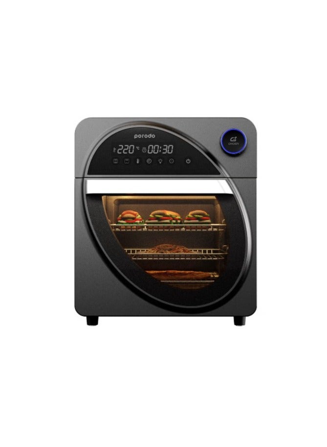 LifeStyle Dual Mode Touch Control Air Fryer & Oven 14.5L 1700W - Black