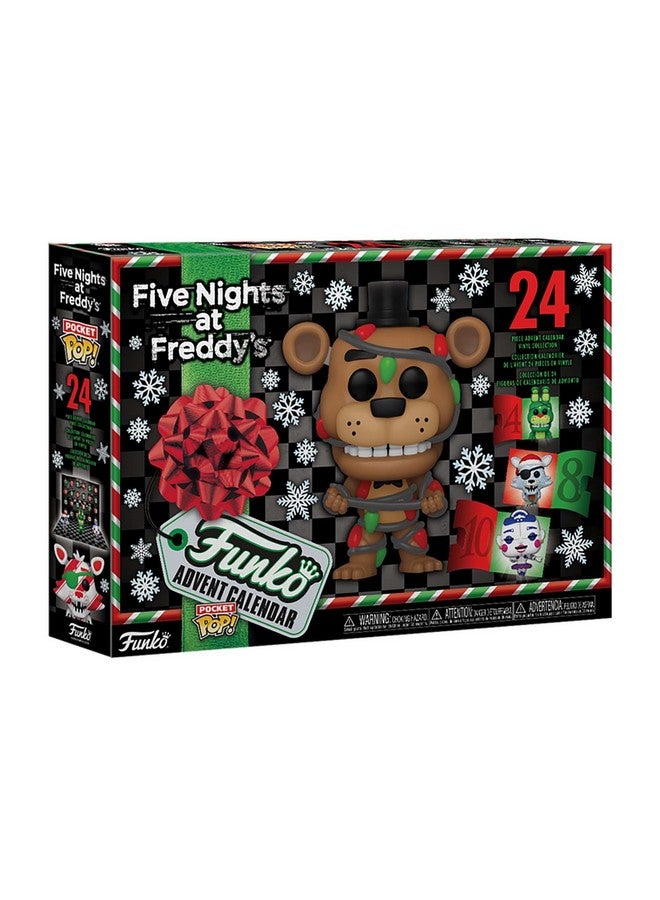 Pop Advent Calendar Five Nights At Freddy’S 2023 24 Pocket Pop Vinyl Figures