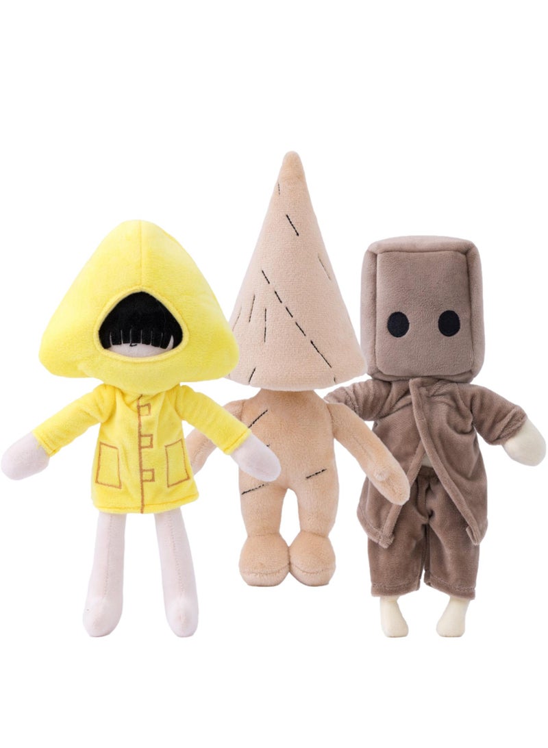 3-Piece Little Nightmares Game Surroundings Plush Toy