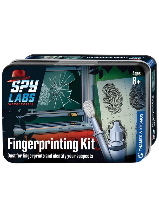 Spy Labs Inc Fingerprinting Kit Identify Collect Analyze Fingerprint Evidence Essential Tools And Tricks Of The Trade From The Detective Gear Experts For Young Investigators