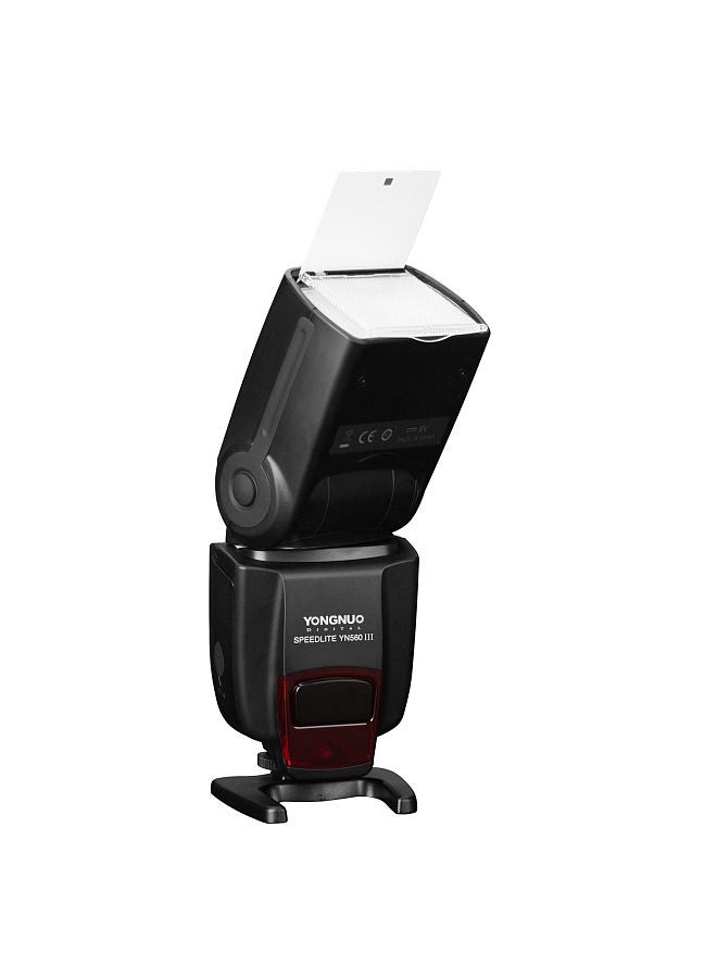 YN560 III Universal 2.4G Wireless Speedlite Flash On-camera Speedlight GN58 High Speed Recycling Replacement for Canon Nikon Sony DSLR Camera