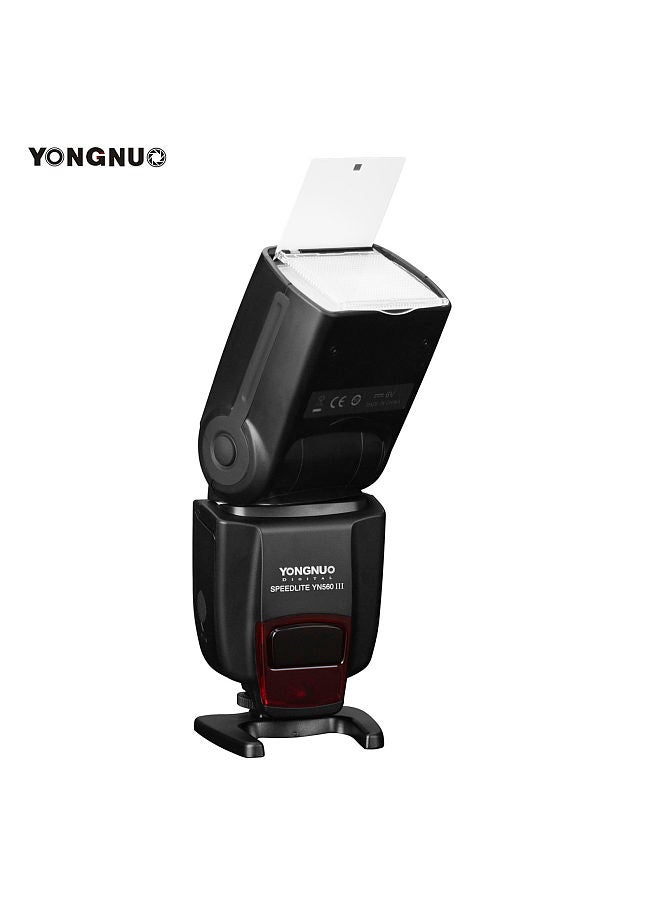 YN560 III Universal 2.4G Wireless Speedlite Flash On-camera Speedlight GN58 High Speed Recycling Replacement for Canon Nikon Sony DSLR Camera