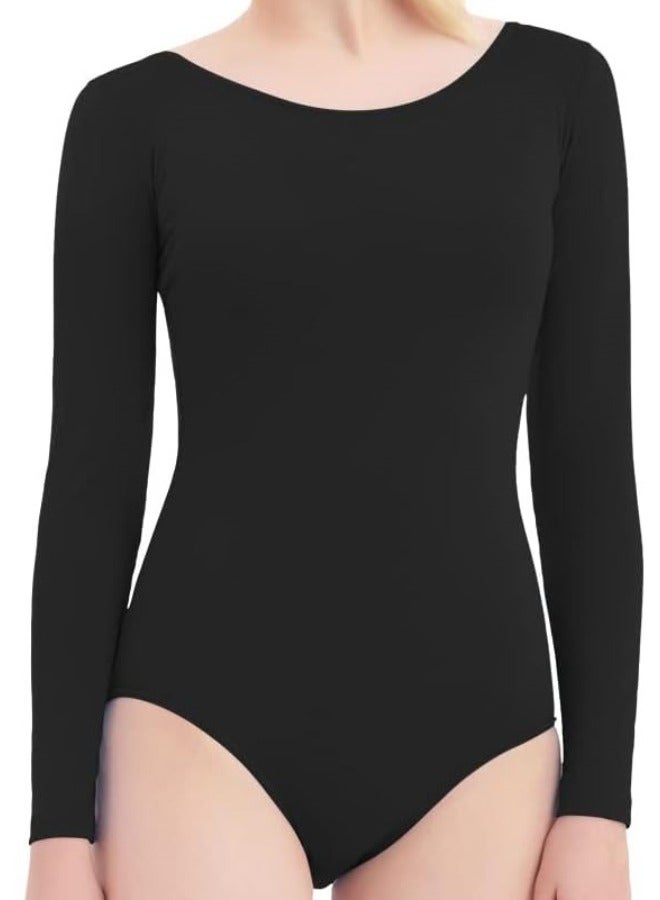 Turtle Neck Daily High Stretchy Sleeveless Slim Fit Thong Bodysuit