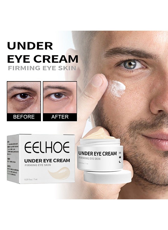 Under Eye Cream,Men's eye care products include an eye cream for dark circles and puffiness, as well as an anti-aging caffeine eye cream for men to lighten the skin and reduce puffiness, dark circles