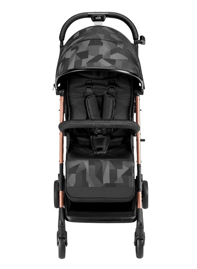 Passeggino Compass 194 Jaquard Nero Compass Baby Stroller Black,  0 To 4 Years