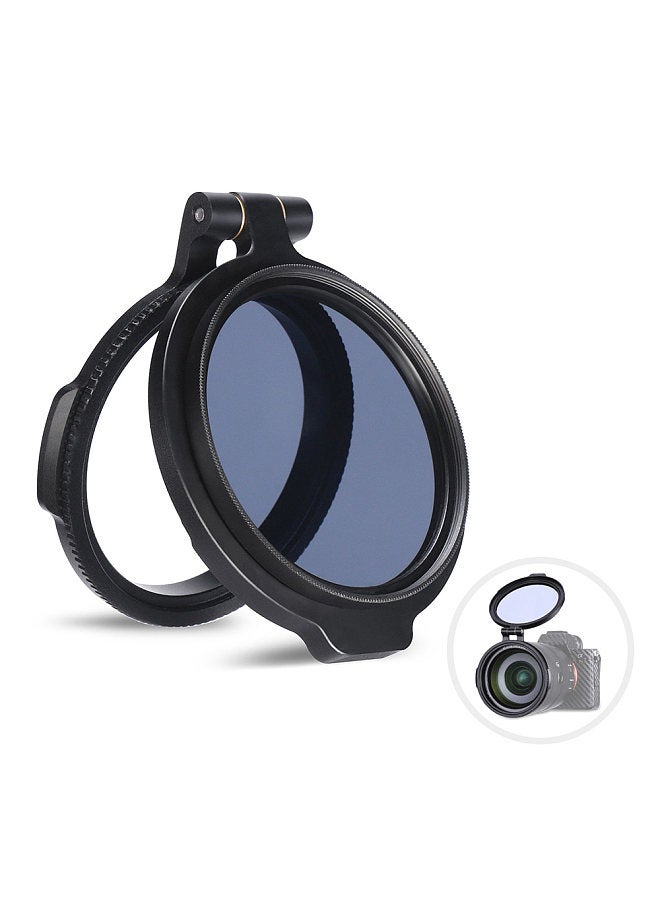R-58 58mm Rapid Filter System Camera Lens ND Filter Metal Adapter Ring Compatible with Canon Nikon Sony Olympus DSLR Cameras