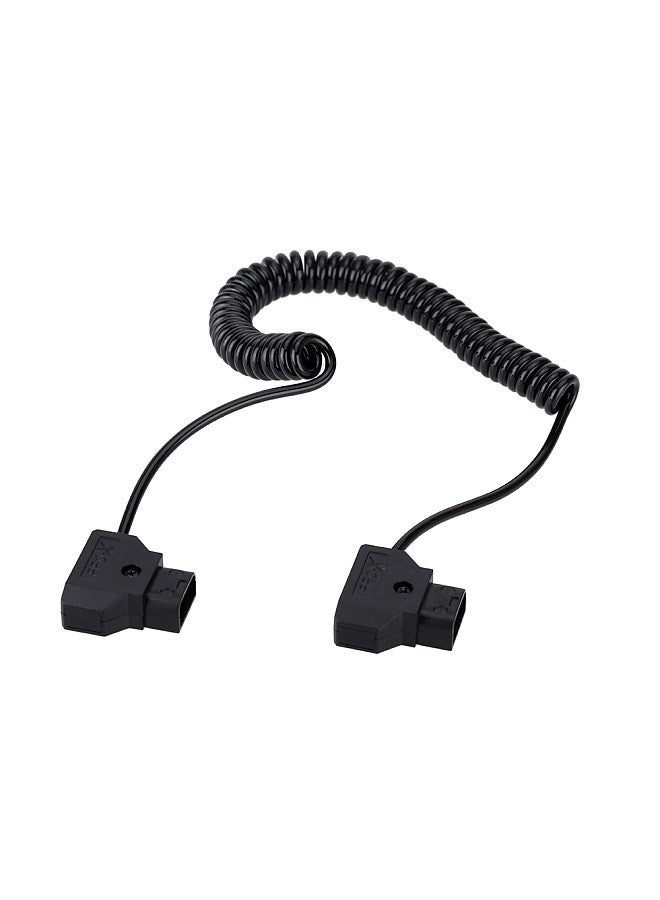 D-TAP 2 Pin Male to Male Extension Adapter Cable for DSLR Rig Battery Dtap to Dtap Elastic Cable 1M
