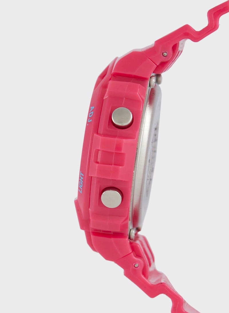 Kids Reinterpret 70'S Digital Watch