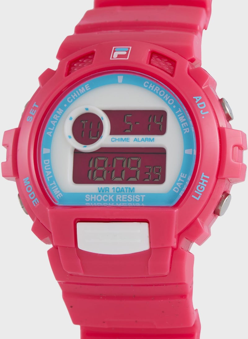 Kids Reinterpret 70'S Digital Watch