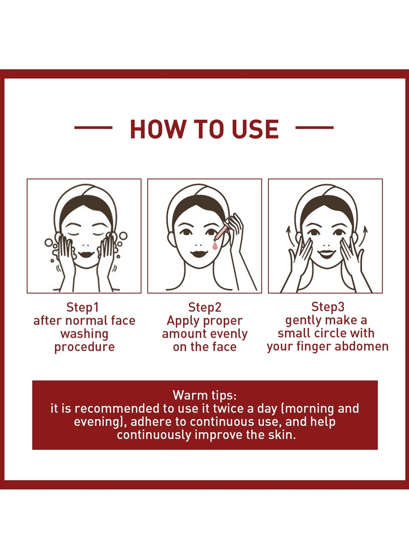 West&Month facial plumping essential oil plumps temples, forehead, apples, fades fine lines on face 10ml