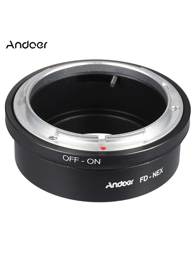 FD-NEX Adapter Ring Lens Mount for Canon FD Lens to Fit for Sony NEX E Mount Digital Camera Body