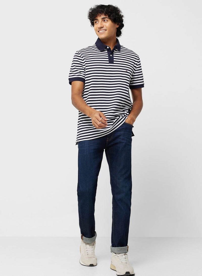 Striped Polo