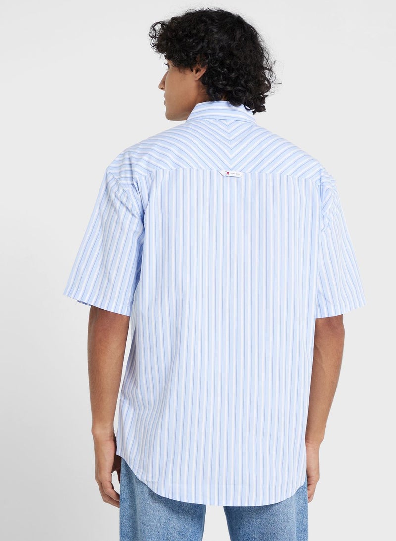 Striped Relax Fit Shirt