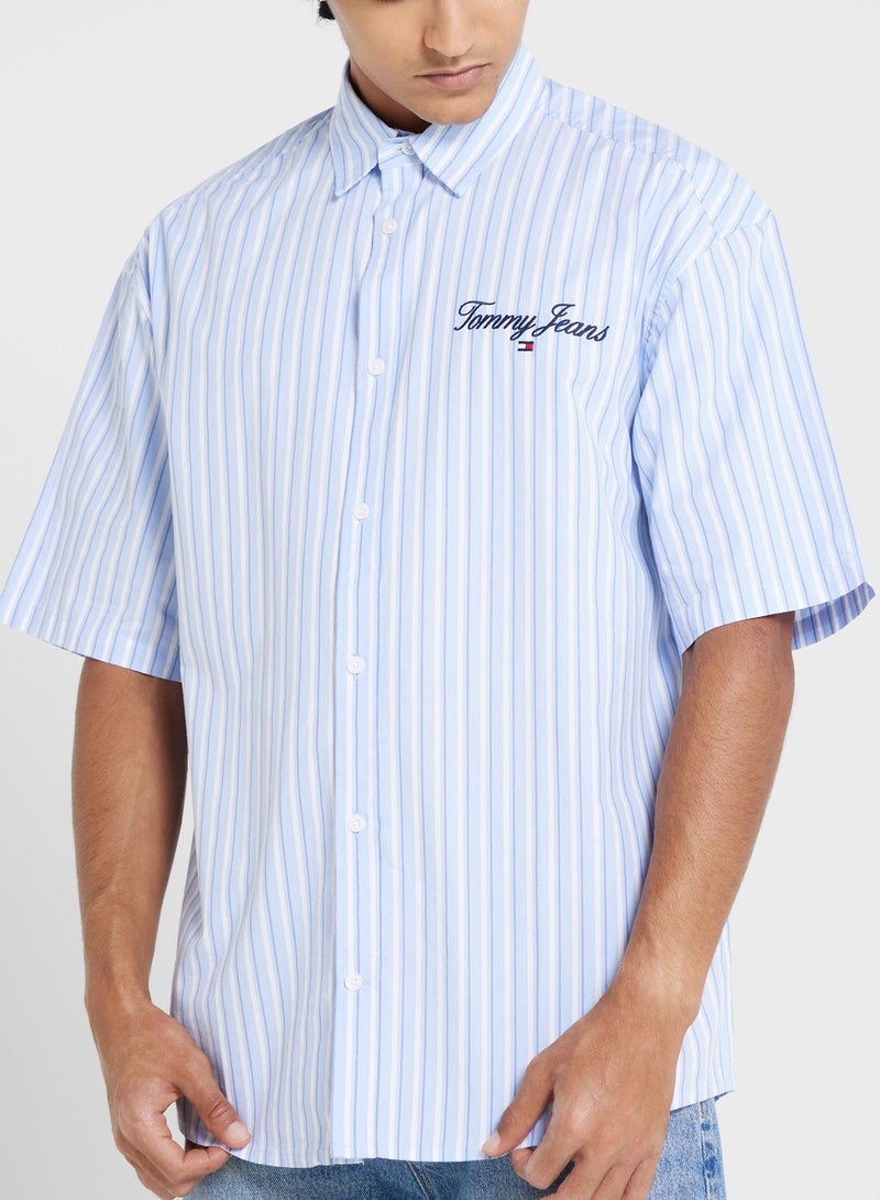 Striped Relax Fit Shirt