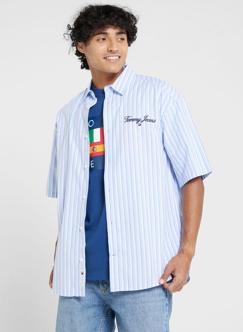 Striped Relax Fit Shirt
