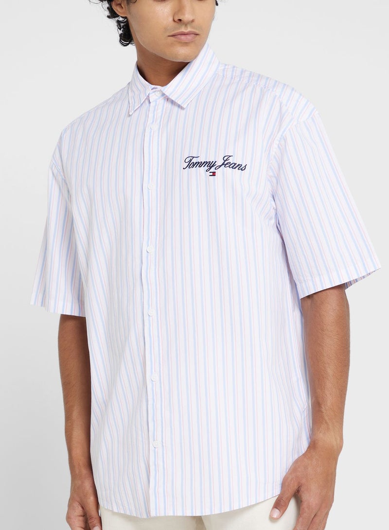 Striped Relax Fit Shirt