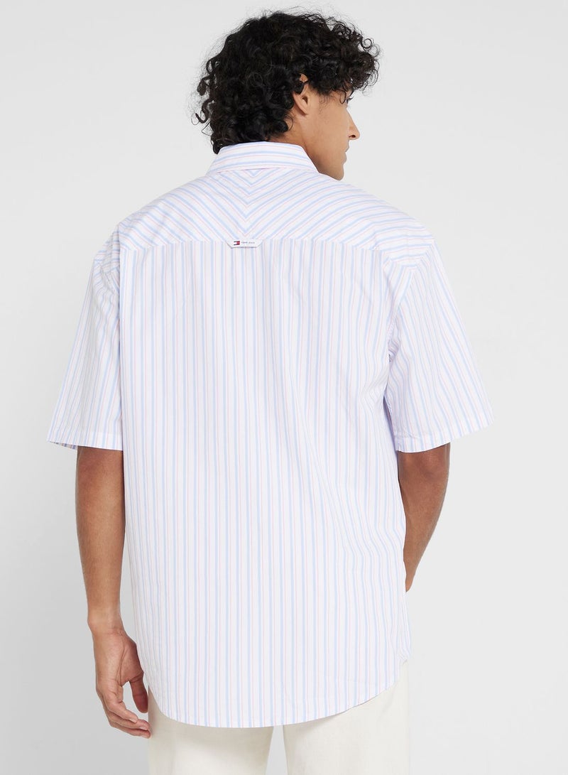 Striped Relax Fit Shirt