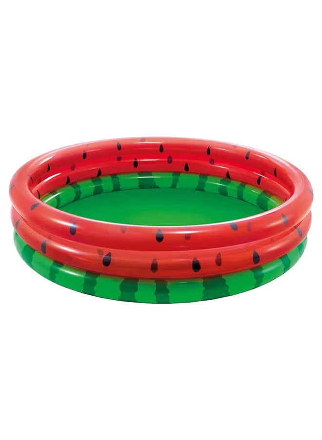 3-Ring Watermelon Pool for Age 2+ 168x38cm