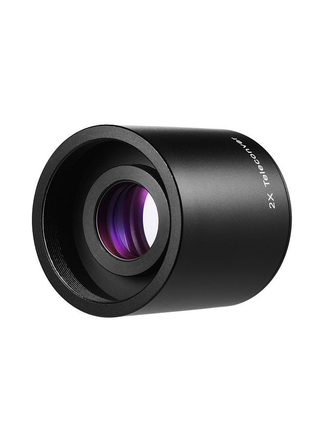 2X Teleconverter Lens Manual Focus Converter Lens for 650-1300mm 500mm 420-800mm Camera T-mount Lenses