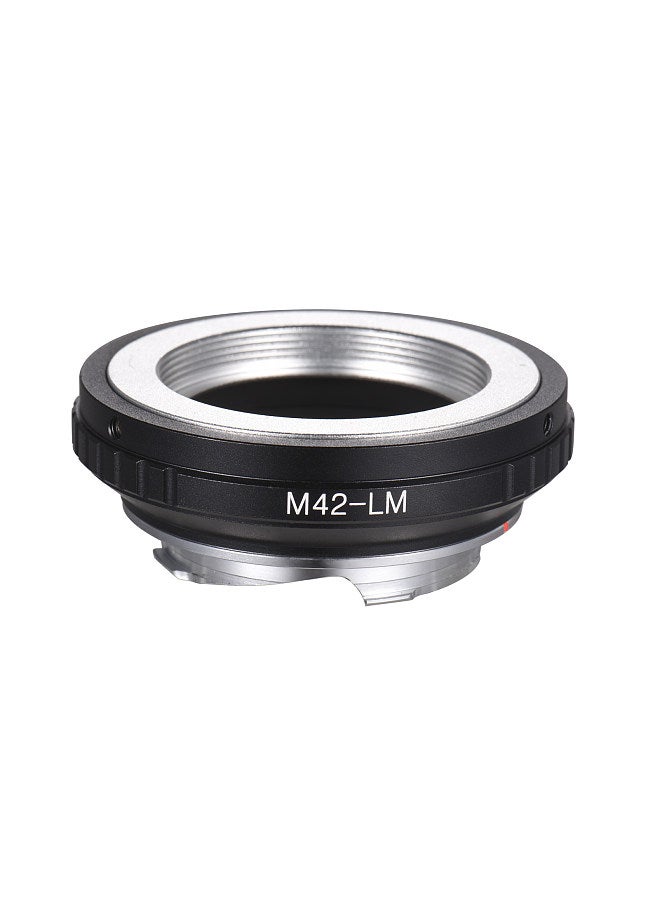 M42 -LM Camera Lens Adapter Ring Replacement for M42 Screw Mount Lens to Leica Camera M240 M240P M262 M3 M2 M1 M4 M5 M6 MP M7 M8 M9 M9-P M Monochrom M-E M M-P M10 M-A