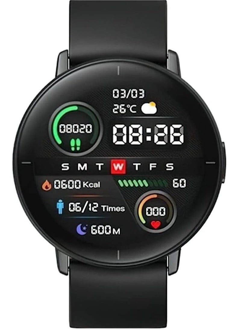 Lite 1.3 Inch AMOLED Smartwatch With Fitness Tracker