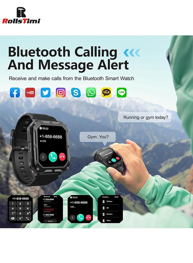 Smart Watches for Men (Answer/Dial Calls), 1.83