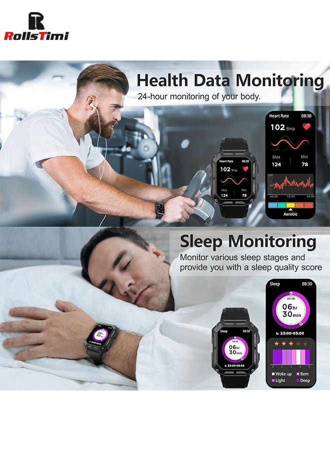 Smart Watches for Men (Answer/Dial Calls), 1.83