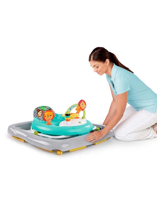 Zig Zag Zebra Walker With Easy Fold Frame