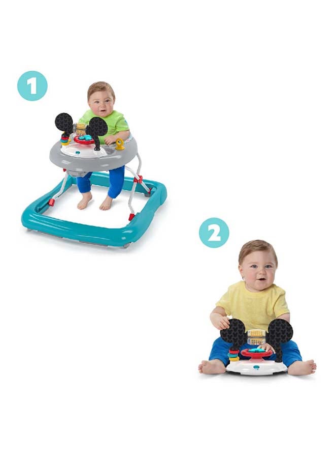 MICKEY MOUSE Tiny Trek Walker, Original Bestie, 2-in-1 Walker