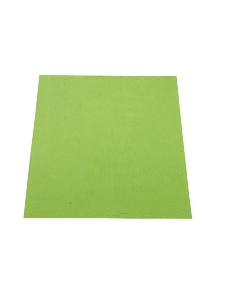 Mat 1M*1M*2Cm Yellow/Light Green