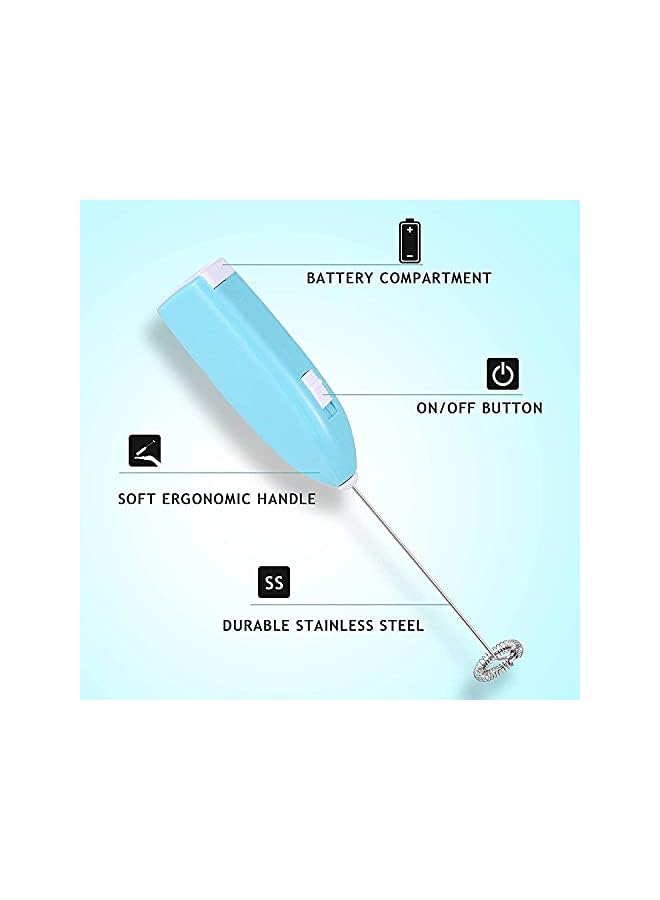 Epoxy Blender, Mini Kitchen Handheld Battery Power Epoxy Blender, Coffee Blender (Random Color, 3 Pcs)