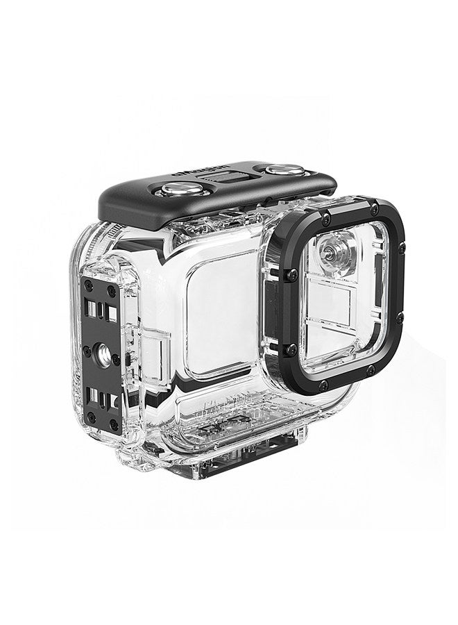 Sports Camera Waterproof Case Dive Case Underwater 60M Protective Case Diving Housing Photography Accessory Replacement for Insta360 Ace