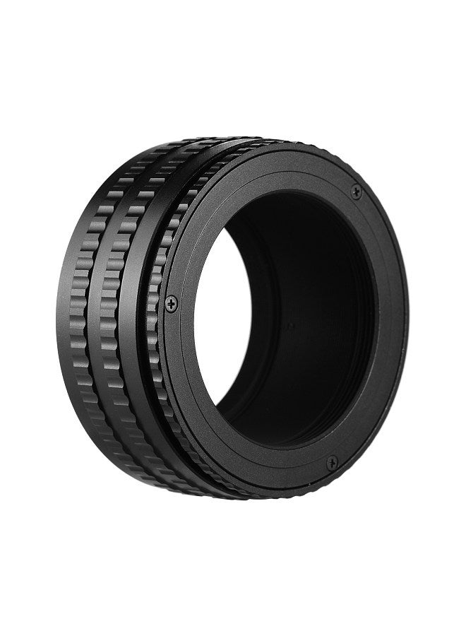 M42-M42(25-55) M42 to M42 Mount Lens Focusing Helicoid Adapter Ring 25mm-55mm Macro Extension Tube