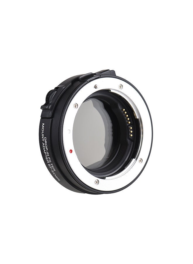 EF-EOSR PRO Lens Adapter Auto Focus Camera Mount Ring with ND Filter Electronic Aperture Control Compatible with Canon EF/EF-S Lens to Canon EOS RP/R5/R6/R3/C70/R5C/R7/R10/R8/R50