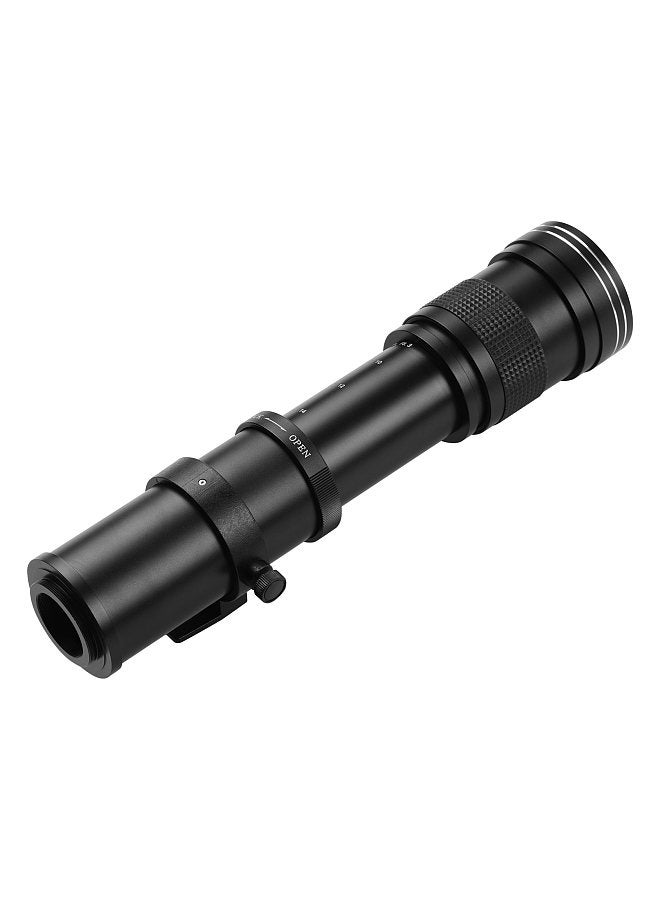 Camera MF Super Telephoto Zoom Lens F/8.3-16 420-800mm T Mount with Universal 1/4 Thread Replacement for Canon Nikon Sony Fujifilm Olympus Cameras