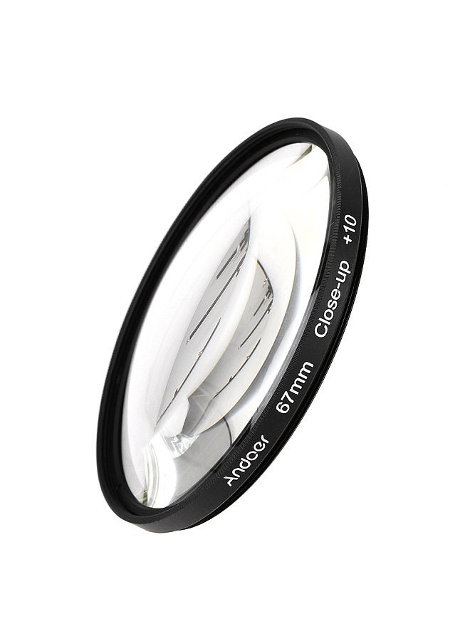 67mm Macro Close-Up Filter Set +1 +2 +4 +10 with Pouch for Nikon D80 D90 D7000 Canon Tamron Sigma DSLRs