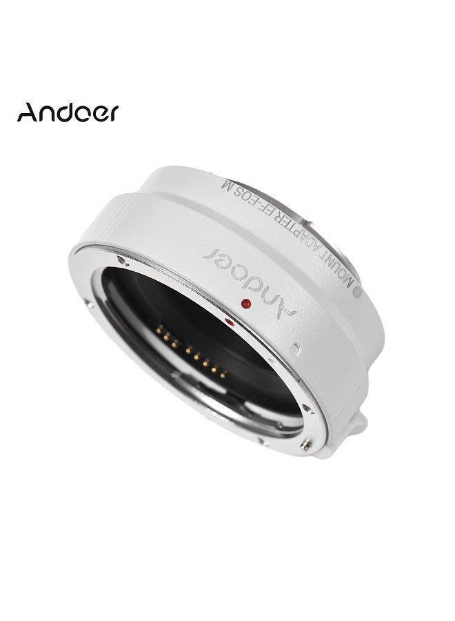 EF-EOSM Lens Mount Adapter Support Auto-Exposure Auto-Focus and Auto-Aperture for Canon EF/EF-S Series Lens to EOS M EF-M M2 M3 M10 Camera Body Support Image Stability