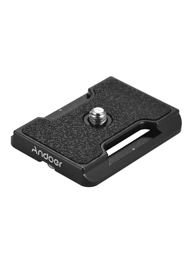 TY-50 Quick Release Plate Small QR Plate with Arca Swiss Standard Mount 1/4 Inch Screw for DSLR Camera