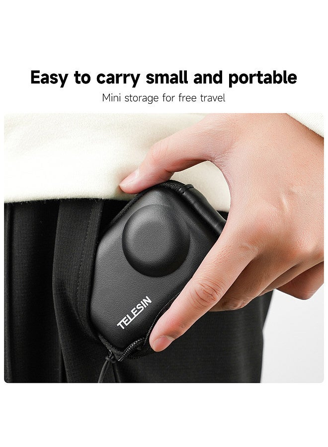 Sports Camera Case Digital Camera Case Portable Storage Bag for Camera Protective Bag for Digital Camera with Semi-open Design Compatible with DJI Osmo Action3