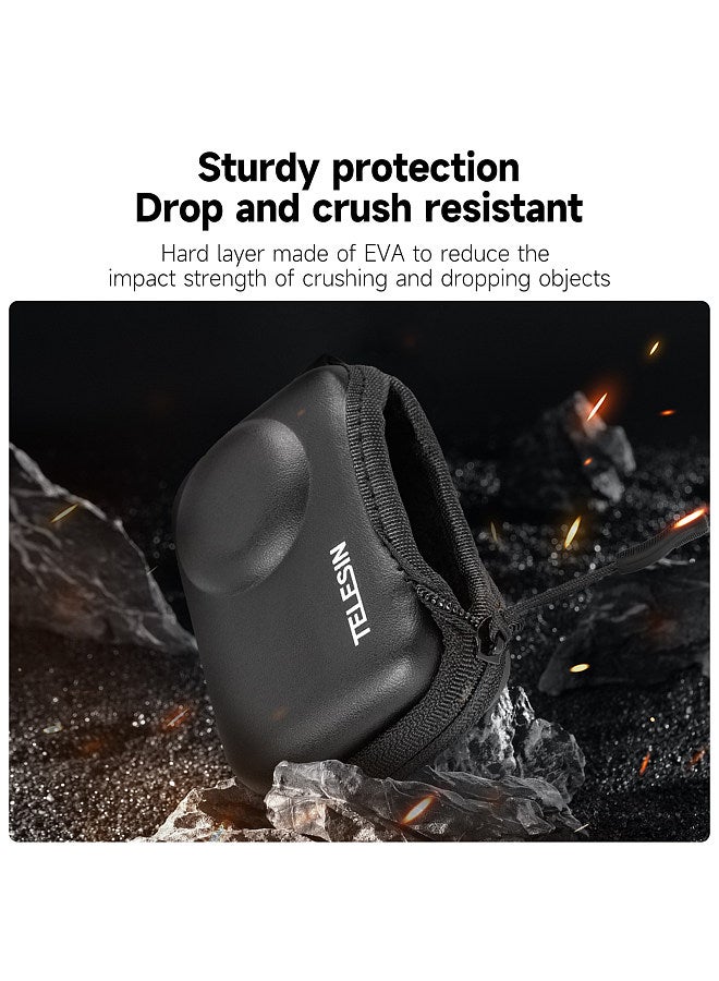 Sports Camera Case Digital Camera Case Portable Storage Bag for Camera Protective Bag for Digital Camera with Semi-open Design Compatible with DJI Osmo Action3