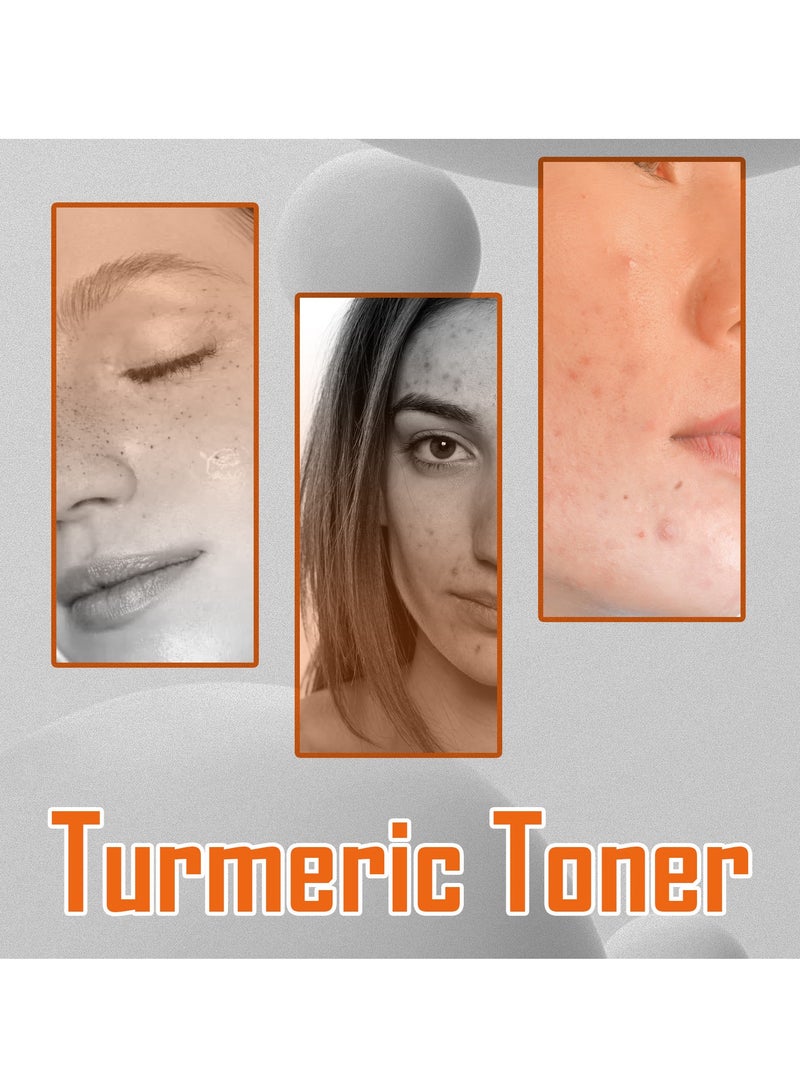 West&Month Anti-Black Turmeric Toner Deep Hydrating Firming Moisturizing Facial Skin Toner 100ml